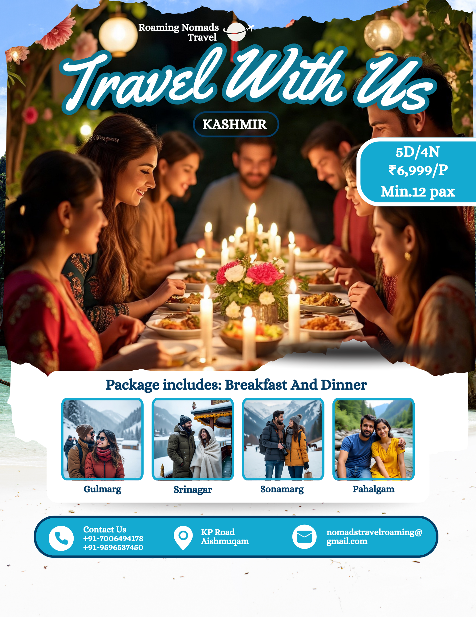 Kashmir Group Tour Min. 12 Pax