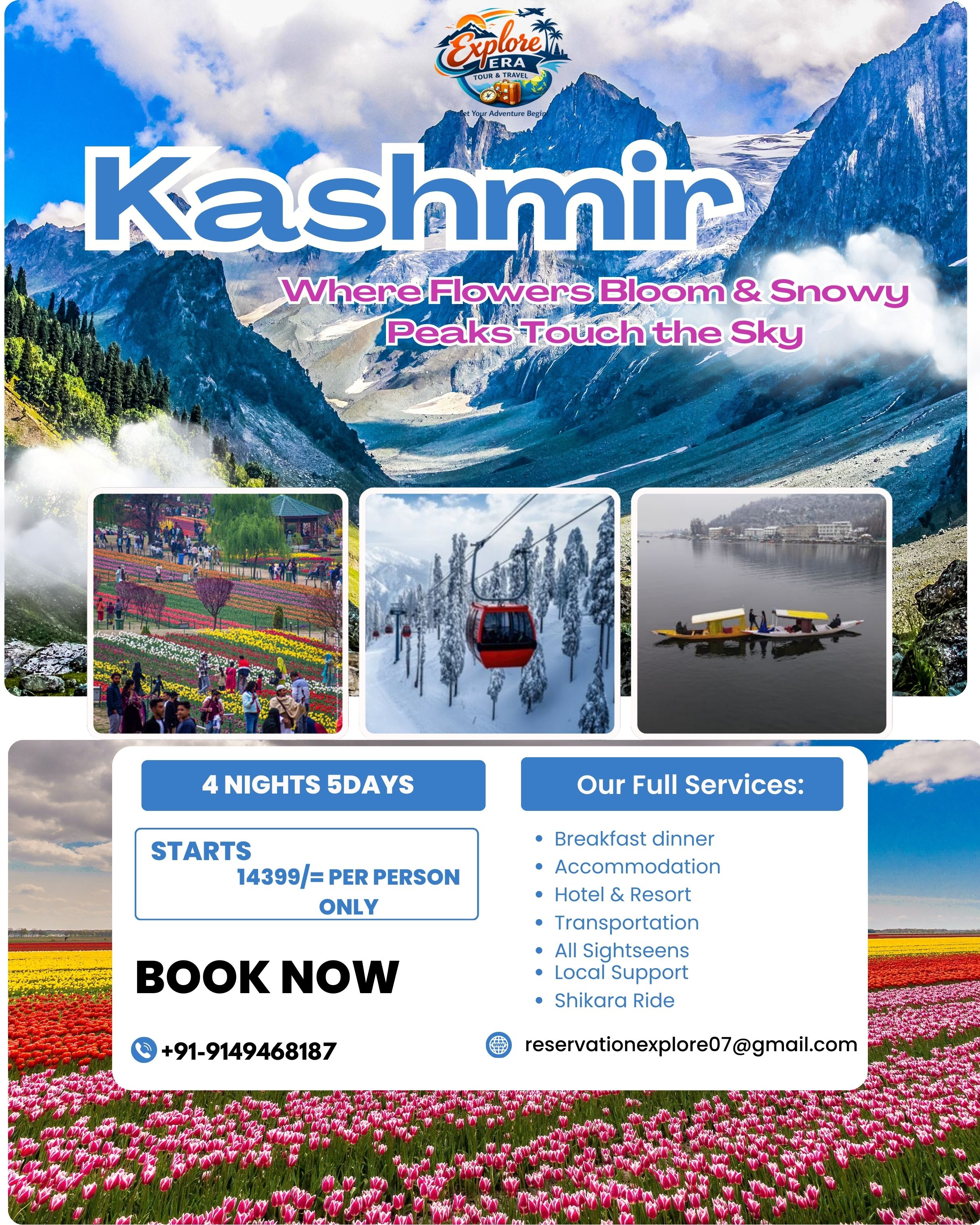 KASHMIR TOUR PACKAGES