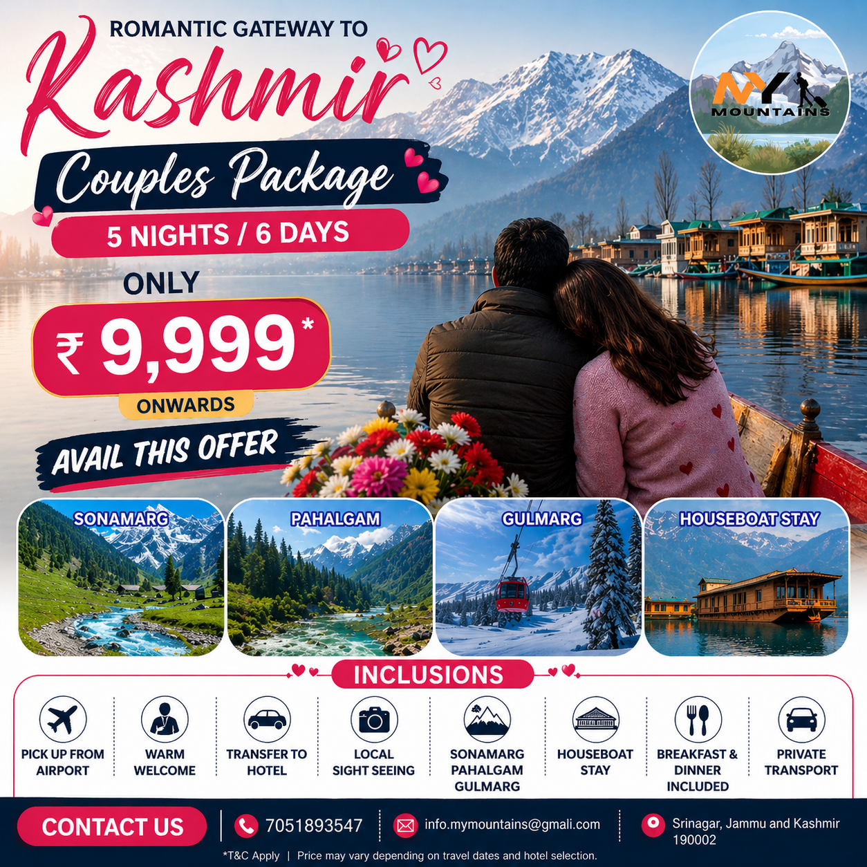 Kashmir Holidays Package