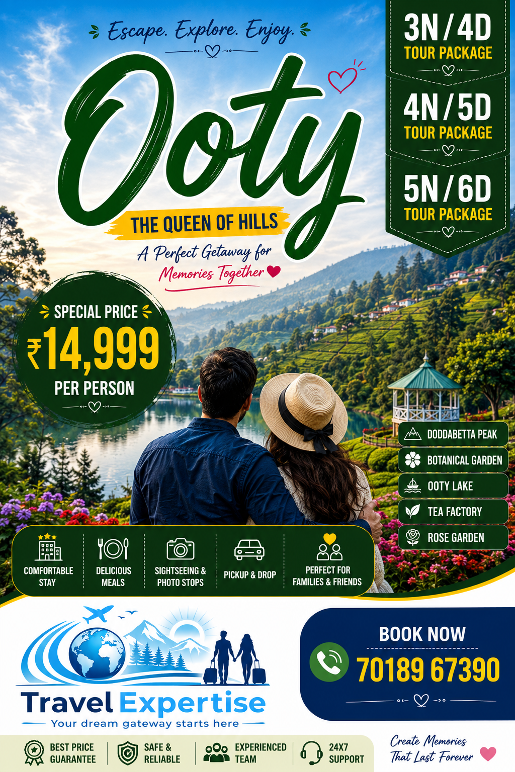 OOTY TOUR PACKAGE