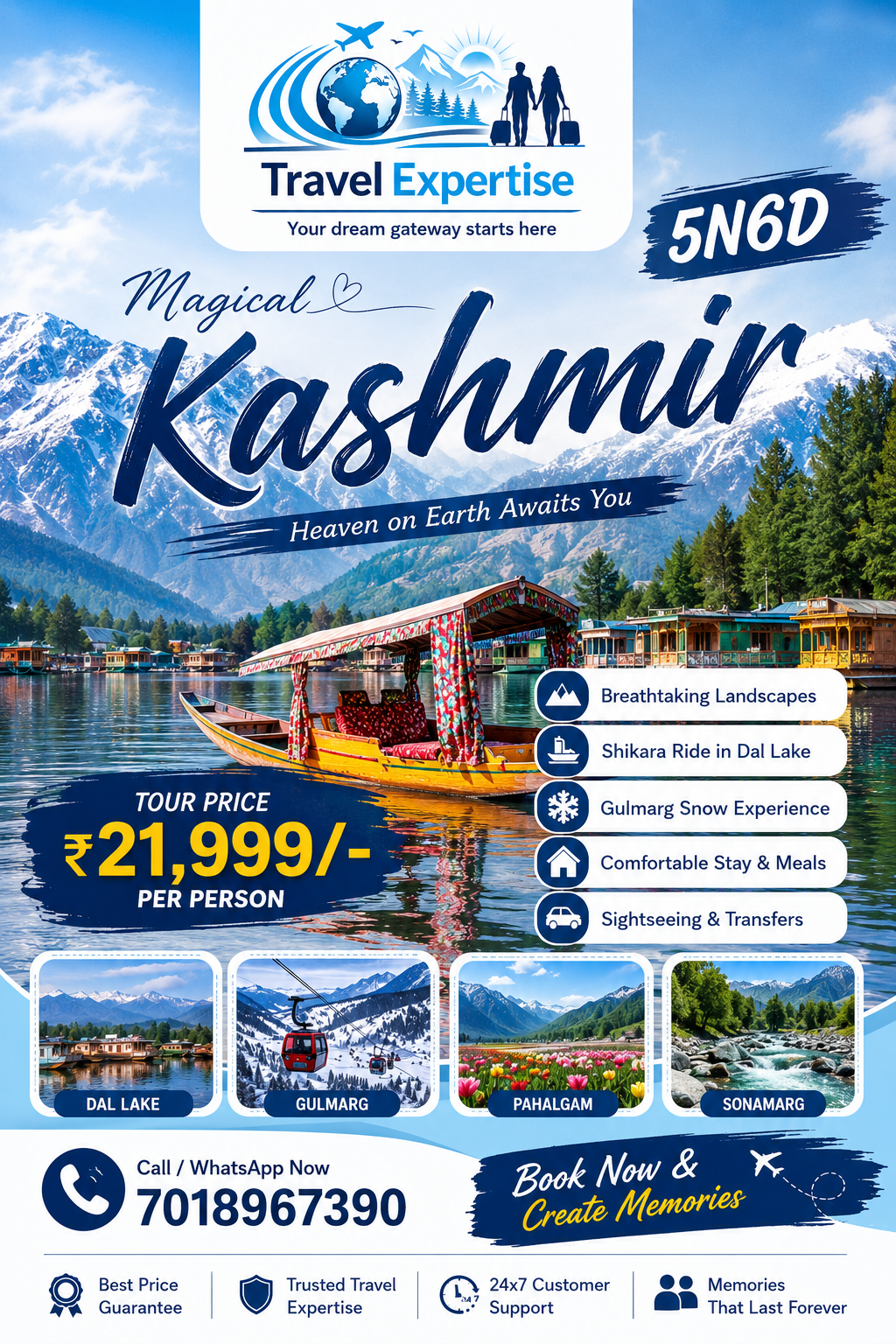 Kashmir Tour Package